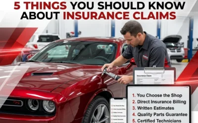 Looking for an Auto Body Shop in Hixson, TN? Here are 5 Things You Should Know About Insurance Claims